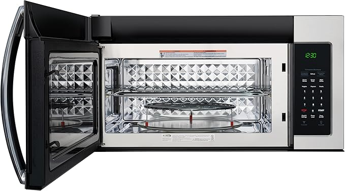 KoolMore 30-inch 1.5 cu. ft. Over-the-Range Convection Microwave Oven,900 Watts and 300 CFM in Stainless-Steel, UL Listed