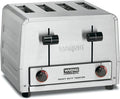 Waring Commercial WCT805 Heavy Duty Stainless Steel Standard Toaster with 4 Slots, 12-Amp