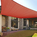 LOVE STORY Custom Size 18' x 20' Terra Red Sun Shade Sail Canopy Commercial Rectangle Sail Shade Fabric for Patio Garden Backyard Pool (Customized)