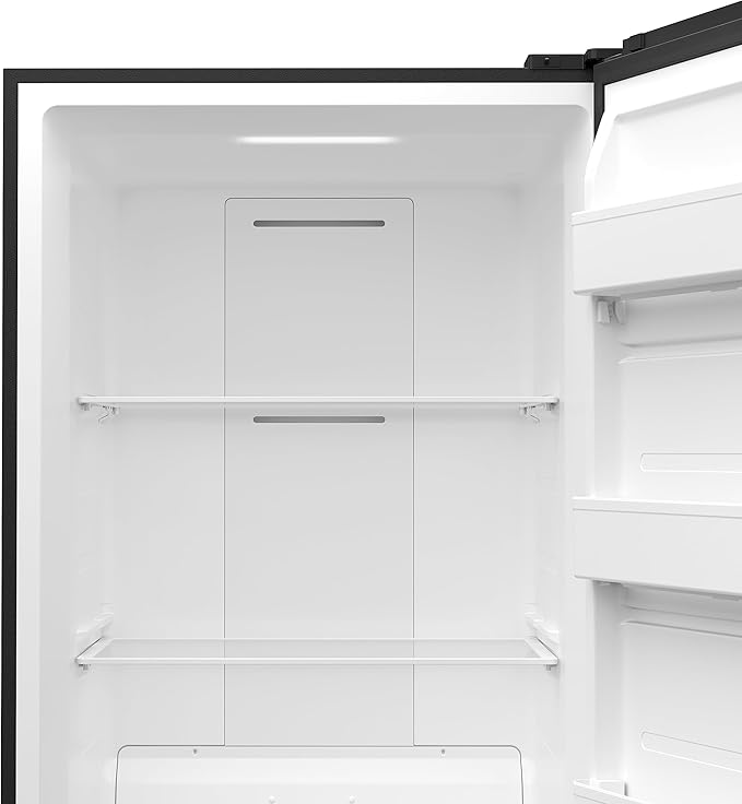 KoolMore 21 cu. ft. Upright Convertible Freezer/Refrigerator, 2-in-1 Appliance, Great Storage for Fresh or Frozen Food and Drinks with Clear Shelves and Drawers in Silver