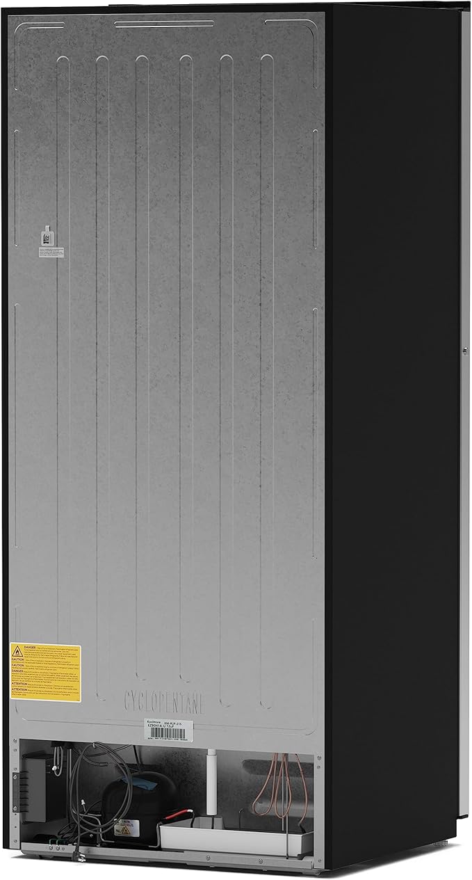KoolMore 21 cu. ft. Upright Convertible Freezer/Refrigerator, 2-in-1 Appliance, Great Storage for Fresh or Frozen Food and Drinks, Clear Shelves and Drawers [Silver] (KM-RUF-21S)