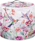 Hummingbird Pattern Air Fryer Cover Washable Pressure Cooker Dust Cover for 3 Qt Small Kitchen Appliance Cover with Top Handle Dust Protection Bread Cover