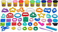 Play-Doh Holiday Set of Tools, 43 Accessories & 10 Modeling Compound Colors, Kids Toys, Holiday Arts and Crafts for Kids 3+ (Amazon Exclusive)