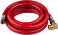 EFIELD 6-Feet Universal Dishwasher Red PVC Hose with Brass Elbow,(HOSE013)
