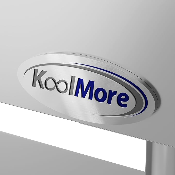 48 in. Commercial Mobile Outdoor Grill Stainless Steel, ETL Listed in Stainless-Steel (KM-CGM-48)