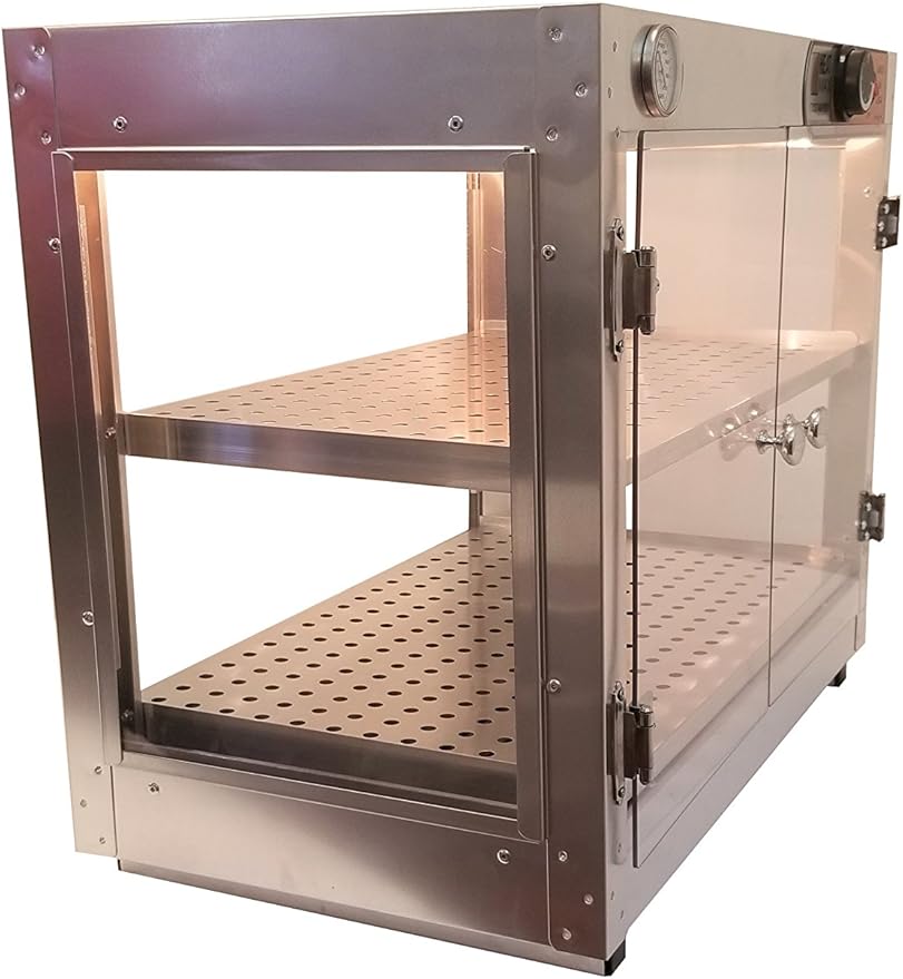 HeatMax 24x15x20 Commercial Food Warmer, Pizza, Pastry, Patty, Empanada, Catering, Concession, Fund Raising, Heated Display Case
