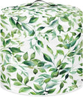 Flashideas Green Leaf Dust Cover for 8 Quart Instant Pot and Extra Accessories, Dust Proof Easy to Clean Pressure Cooker Cover Electric Appliance Cover Air Fryer Accessories with Pocket