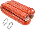 NOWBALL 3in Automotive Air Duct Hose, Length 3 Meter-10ft, 3" Silicone Flexible Cooling Ducting, 76mm High Heat Brake Exhaust Hose for Car, Garage, Dryer Air System