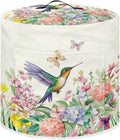Appliance Dust Covers for Air Fryer & Pressure Cooker, Small Appliance Covers with Pockets Fits Pressure Cooker (8 Quart) and Extra Accessories - Hummingbird Floral