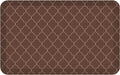 NewLife by GelPro Anti-Fatigue Designer Comfort Kitchen Floor Mat, 20x32”, Trellis Walnut Stain Resistant Surface with 3/4” Thick Ergo-foam Core for Health and Wellness