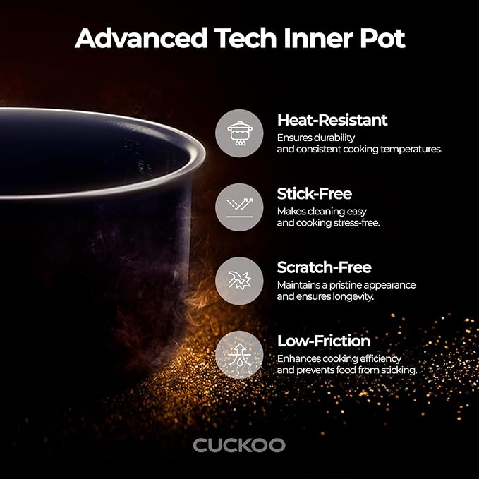 CUCKOO Micom Rice Cooker 6 Cup Uncooked / 12 Cup Cooked, Korean Fuzzy Logic Rice Cooker with Delay Timer & Keep Warm Setting, Versatile Food Steamer with Non-Stick Inner Pot, Silver (CR-0632F)