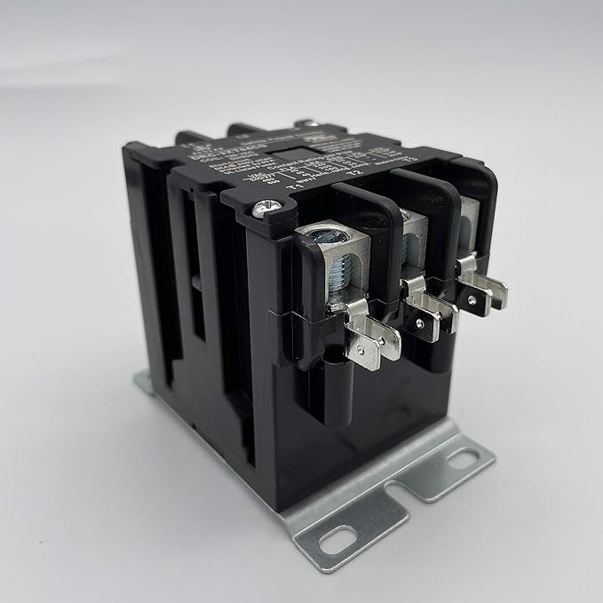 SUNLEE UL 3 pole 40 Amp Contactor 24v coil A2L Compliant fits 42CF35AJ equivalent Definite Purpose Contactor