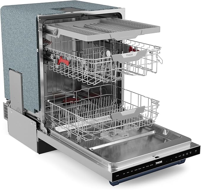 Gordon Ramsay by THOR Kitchen 24 Inch Dishwasher Stainless Steel/Navy Blue