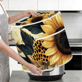 Air Fryer Dust Cover with Top Handle and Storage Bag, Compatible with Rice Cookers, Pressure Cookers, Slow Cookers and Air Fryers, Available in 3-Quart, 6-Quart and 8-Quart Sizes.
