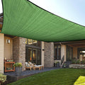 LOVE STORY Custom Size 7' x 13' Piquant Green Sun Shade Sail Canopy Commercial Rectangle Sail Shade Fabric for Patio Garden Backyard Pool (Customized)