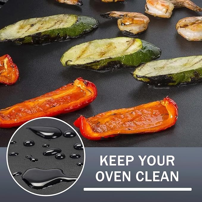 Air Fryer Liners Compatible with Emeril Lagasse 26 QT Extra Large Air Fryer, 4 PCS Air Fryer Oven Liners Reusable for Emeril Lagasse Accessories
