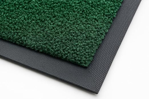 Guardian 94041740 Platinum Series Indoor Wiper Floor Mat, 4' x 17', Green