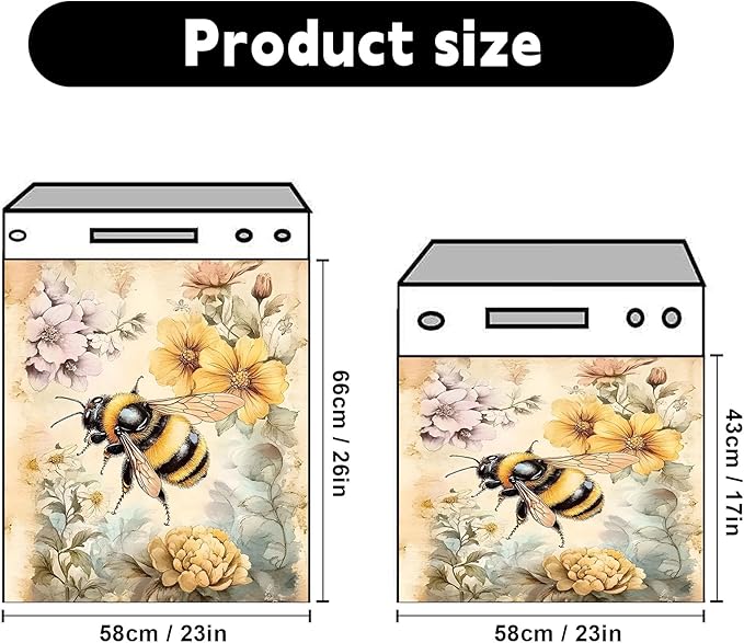 Dishwasher Magnet Sticker Cover Panel Decal Refrigerator Magnetic Sticker Decorative for Kitchen Decoration,Fridge Door Cover, Appliances Stickers 23"x26"