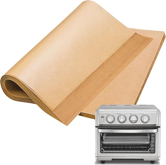 100Pcs 12-inch Air Fryer Parchment Paper Squares Baking Parchment for Cuisinart Air Fryer Cuisinart Convection Toaster Oven,