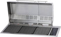 Kenyon The Big American Grill, Electric Grill With 3 Burners And 2 Piece Lid, Stainless Steel Body, Rust-Proof Grill With IntelliKEN Touch Control, UL-Approved For Indoor And Outdoor Use, 240V