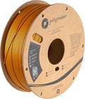 Polymaker ABS Filament 1.75mm Gold, 1kg 3D Printing Filament, PolyLite ABS 3D Printer Filament, Heat Resistant, Strong & Durable, Dimensional Accuracy +/- 0.03mm