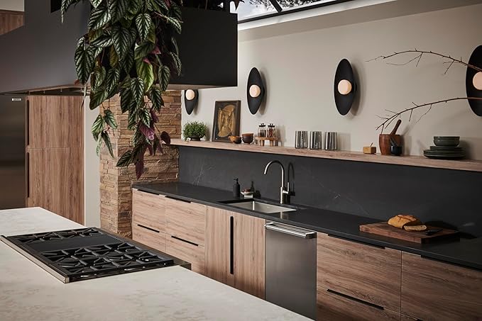 Ruvati 33-inch Low-Divide Rounded Corners Undermount Kitchen Sink - 40/60 Double Bowl Kitchen Sinks - 16 Gauge Stainless Steel Kitchen sink with Brushed Finish hides scratches - RVH7418