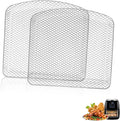 Air Fryer Dehydrator Rack for Chefman 6.3QT 4-In-1 Digital Air Fryer Oven, Premium Oven Shelf Grill Crisper Plate Tray Insert Grate Rack Grid for Chefman 6.3QT Air Fryer, Dishwasher Safe