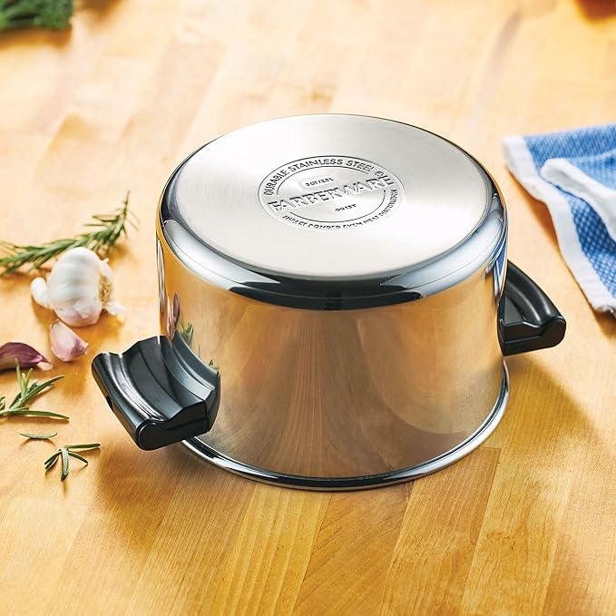 Farberware Classic Series Sauce Pot Steamer Insert, Saucepot (3 Quart), Silver