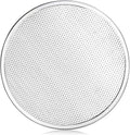 New Star Foodservice 50677 Restaurant-Grade Aluminum Pizza Baking Screen, Seamless, 12-Inch