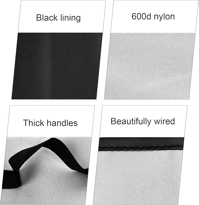 French Door Toaster Dust Cover for Ninja Air Fryer Convection Pizza Oven FO101,Heavy Duty Heat resistant Waterproof Covers Case for Midea Toaster Oven Smokeless Grill Combo (Silver)