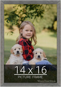 wallsthatspeak 14x16 American Barn Picture Frame for Puzzles Posters Photos or Artwork