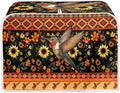 Aztec Hummingbird Sunflower Print 2 Slice Toaster Cover Fingerprint Protection Kitchen Accessories Decor Waterproof Bread Maker Cover