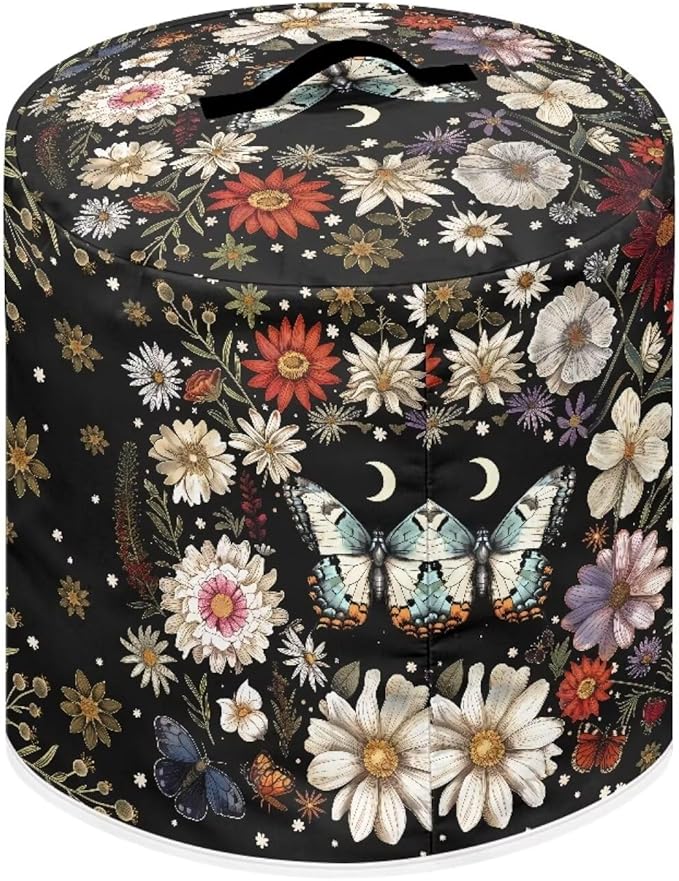 Butterfly Dust Cover Instant Pot Heavy Duty Waterproof Dust Pressure Cooker Cover Case for Instant Pot Pressure Cooker Instant Pot Appliance Covers Pressure Cooker Size L