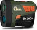 AOFAR HX2000 Hunting Rangefinder with Dual-Color OLED Display, Ultra-Clear Optics with 95%+ Transmittance of Glass, 2000 Yards with Angle and Horizontal Distance, Range, Scan, Speed Mode, Waterproof