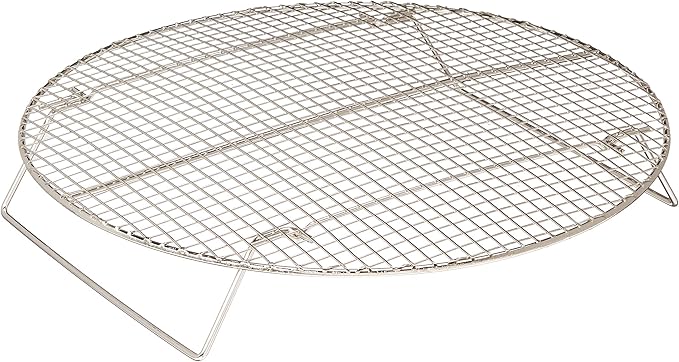 Winco Steamer Racks, 14.75-Inch, Nickel