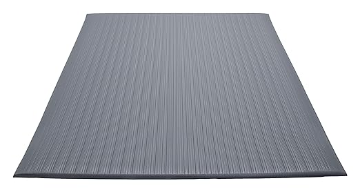 Guardian - 20314 Air Step Anti-Fatigue Floor Mat, Vinyl, 3'x12', Gray, Reduces fatigue and discomfort, Can be easily cut to fit any space