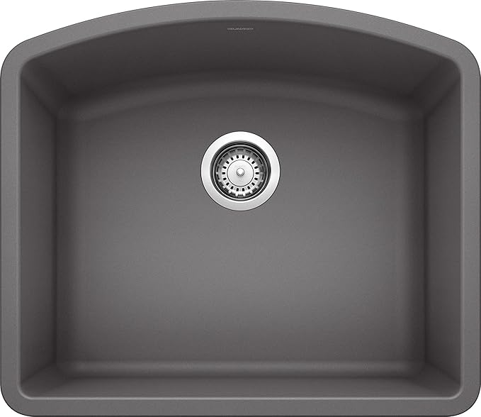 BLANCO, Cinder 441468 DIAMOND SILGRANIT Single Bowl Undermount Kitchen Sink