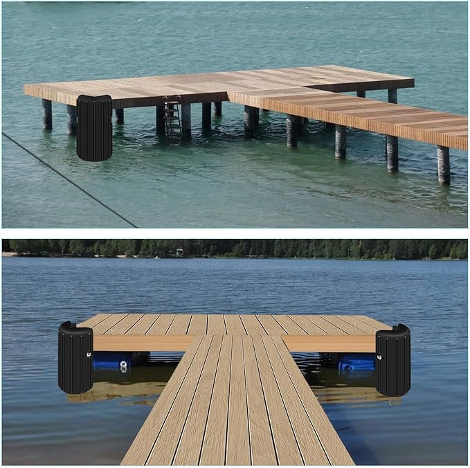 Corner Dock Bumper Fender, Inflatable Protection,Marine Corner Dock Fender Bumper, Protect Docks & Ships from Damage Caused collisions