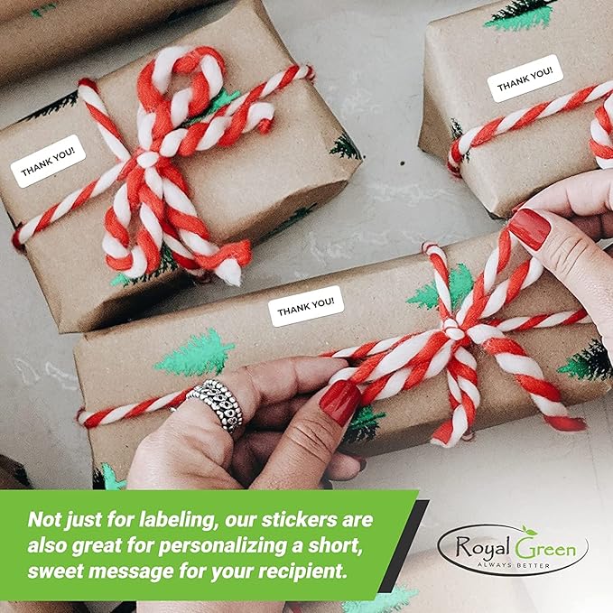 White Rectangular Labels + Bonus Color Stickers - White Color-Coding Labels with Laser Printer Template Included 1630 Pack - 5 Cases