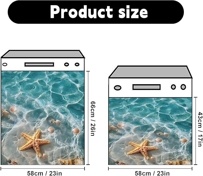 Dishwasher Magnet Sticker Cover Panel Decal Refrigerator Magnetic Sticker Decorative for Kitchen Decoration,Fridge Door Cover, Appliances Stickers 23"x26"
