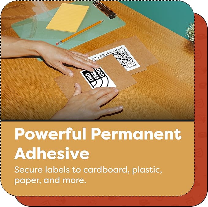 Aegis Adhesives - 2" Circle Stickers (12 Rolls, 750 Labels/Roll) Direct Thermal Labels Compatible with Rollo, Zebra, MUNBYN, and Other Desktop Printers