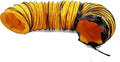 MOUNTO 25FT PVC Flexible Duct Hosing for Exhaust Fan (4inch w/o bag)