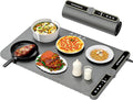LYSXP 2025 Food Warming Mat, 15x23.6Inch 9-Level Temperature Adjustment, Multi-Functional Food Heater for Parties and Daily Use (Grey)