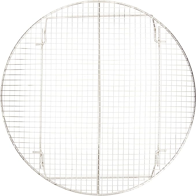Winco Steamer Racks, 14.75-Inch, Nickel