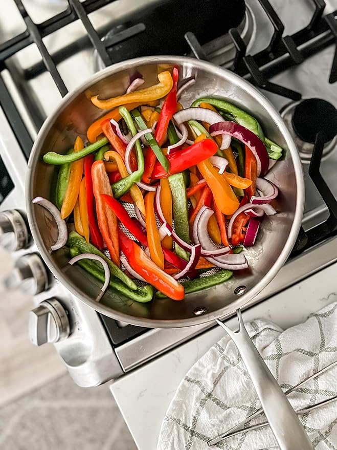 Black Cube TitaniumMAX Cookware - Made in France - Quick Release Titanium Cookware - 11" Fry Pan - Titanium Pan Suitable for Induction Cooktops - No PFAS - Induction Cook Top