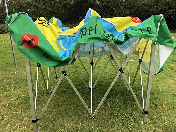 Custom Canopy 10x10 with Logo, Custom Pop up Tent for Trade Show, Personalized Canopy Tent for Advertising Event, Farmer Market, Business Branding, Customized Canopy Heavy Duty