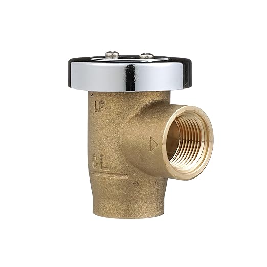 Watts LF288A Series 3/4" Lead-Free Brass Anti-Siphon Vacuum Breaker Backflow Preventer, Female NPT Inlet and Outlet, Silicone Disc Seat, Chrome Hood, Low-Flow Applications