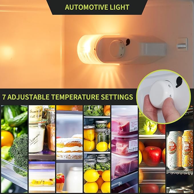 PioneerWorks 7.5 Cu.Ft Refrigerator with Freezer, 2 Door Fridge, 7 Settings Temperature Adjustable, Large Capacity, Food Storage or Cooling drinks,for Apartment,Bedroom,Dorm and Office