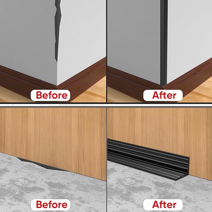 Wall Corner Protector Peel and Stick Wall Molding Trim Flexible Corner Guard Edge Protector Inside & Outside Corner Guard Strip for Wall Edge Ceiling Countertop
