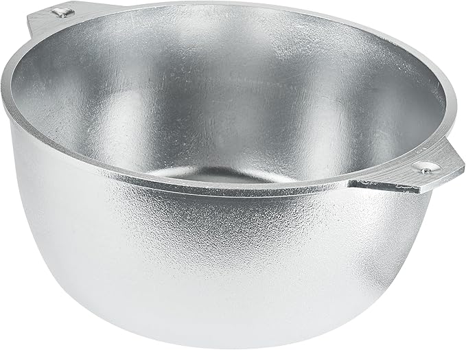 Cast Aluminum Dutch Oven Pot - Caldero/Kazan for Pilaf, Stews | Coating-Free, Even Heat & Fast Cooking Dutch Oven with Lid (18L)